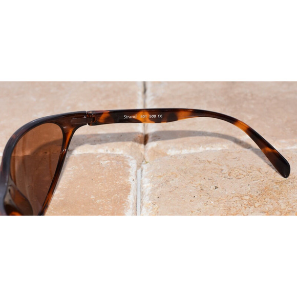 BOLLE Strand Sport Polarized Brown Tortoise Wrap Oval Sunglasses UNISEX - Picture 7 of 11